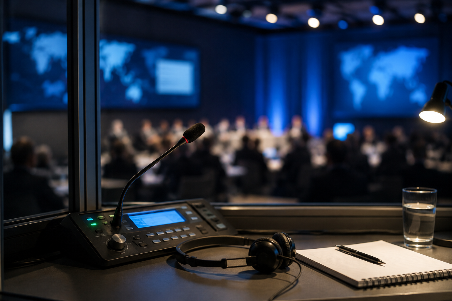 Simultaneous conference interpretation — Kashif Khalid