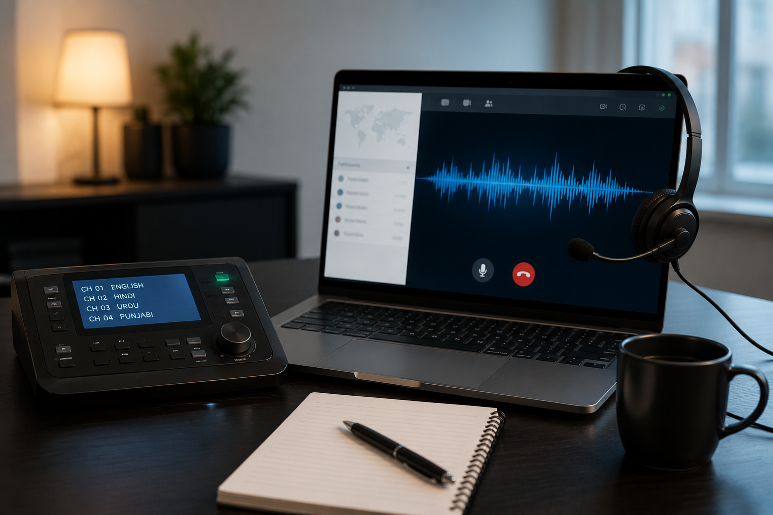 Remote video link interpretation — Kashif Khalid