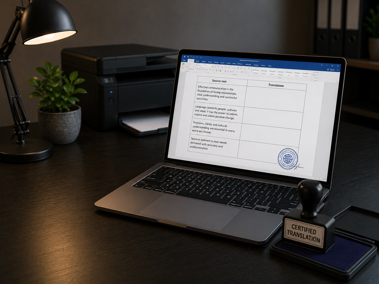 Translation and written language services — Kashif Khalid